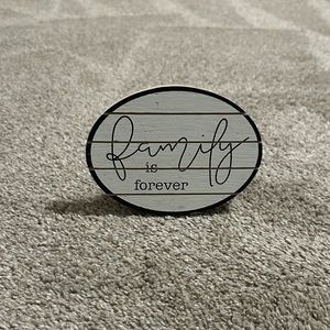 Decorative wooden sign